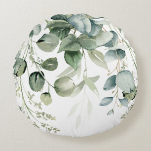 Your Custom Sturdy Spun Polyester Round Pouf Pillow
