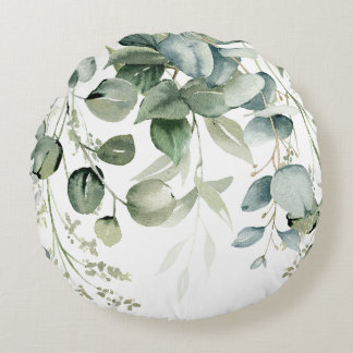 Your Custom Sturdy Spun Polyester Round Pouf Round Pillow