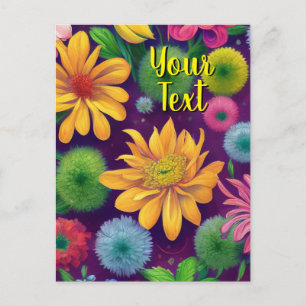 Your Custom Text Mixed Flowers 14 Template