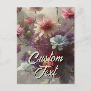 Your Custom Text Mixed Flowers 19 Template