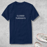 Your Custom Text Personalized  T-Shirt<br><div class="desc">Easily add your custom text to this t-shirt to create a one-of-a-kind gift.  There's space for 1,  2,  3,  lines of text.  Add a quote,  funny saying,  someone's name,  etc. Change the colour or change to a women's or kid's size. So many possibilities.</div>