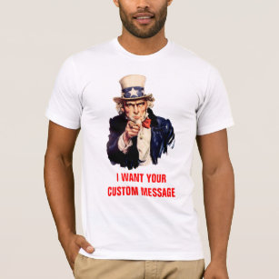 Uncle Sam T-Shirts & Shirt Designs | Zazzle CA