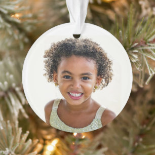 Your Cute Kid's Photo Grandparents' gift Ornament