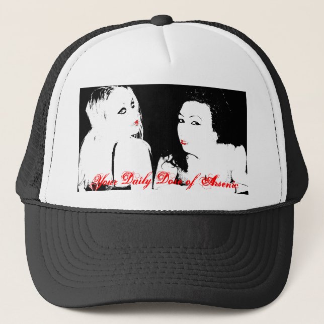 Your Daily Dose of Arsenic Trucker Hat (Front)