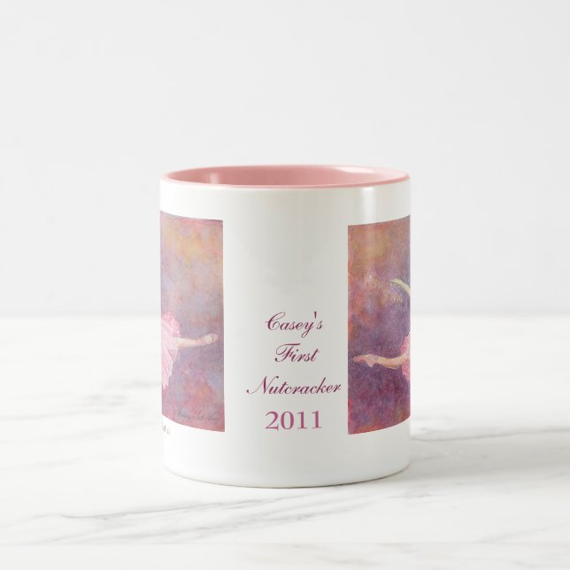 Your Dancer's First Nutcracker Mug (custom) (Center)