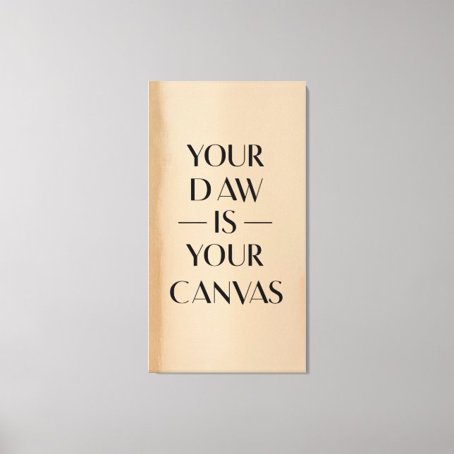 Your DAW Is Your Canvas (Front)