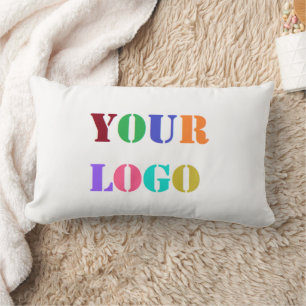Your Design Branded Business Logo Pillow Template