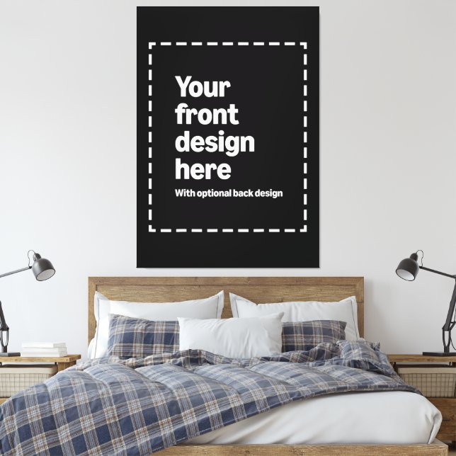 Your Design Here Canvas Print (Insitu(Bedroom))