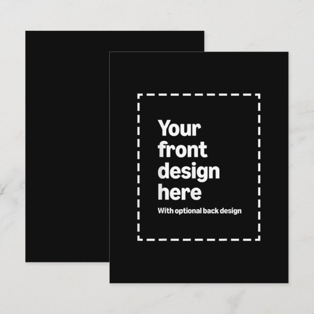 Your Design Here Card (Front/Back)