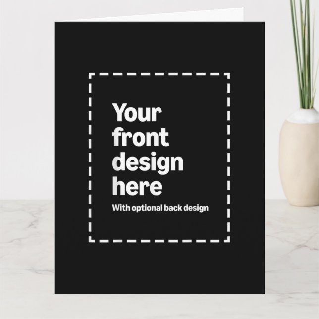 Your Design Here Card (Front)