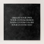 Your Design Here - Create Your Own Jigsaw Puzzle<br><div class="desc">Add your own images and/or text to create your own fully customized clothing,  home decor,  office supplies,  party favours and more!</div>