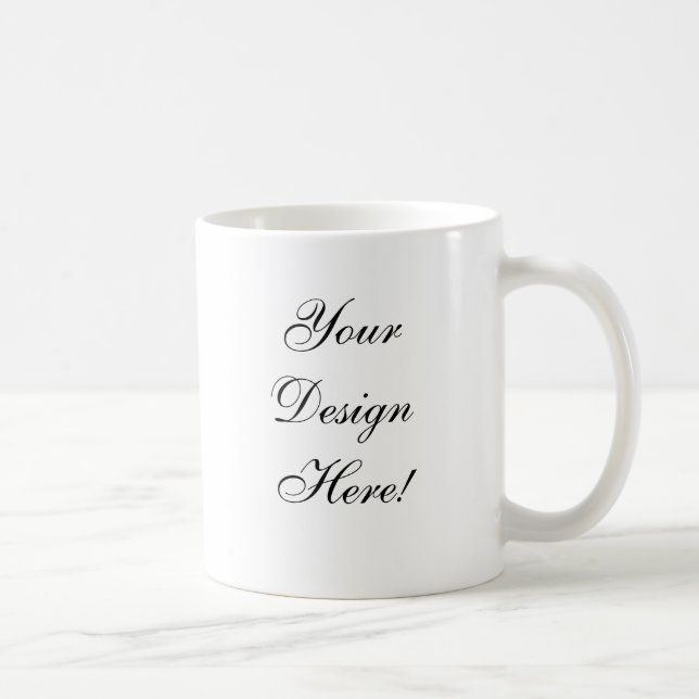 Your Design Here! Customizable Wedding Mug (Right)