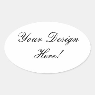 Your Design Here! Customizable Wedding Stickers