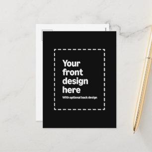 Your Design Here Holiday Postcard