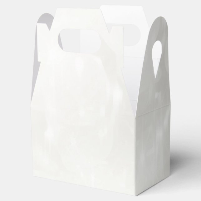 Your Design Here - Personalized Favor Box (Opened)