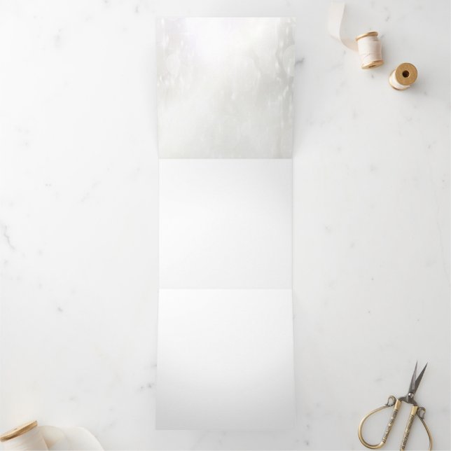 Your Design Here - Personalized Tri-Fold Invitation (Inside)