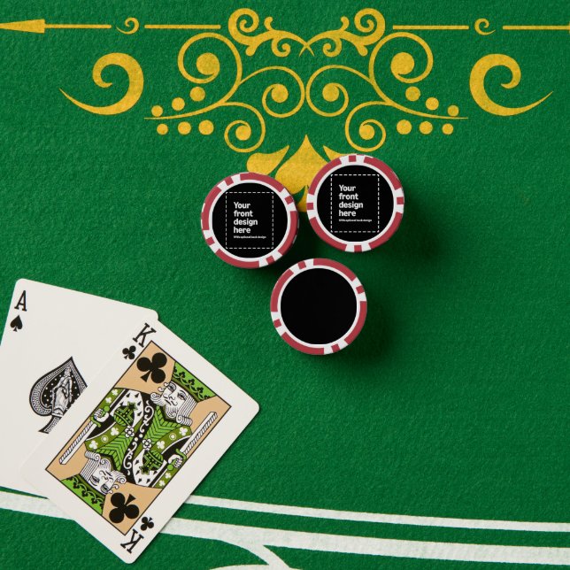 Your Design Here Poker Chips (Poker Table (Stack))