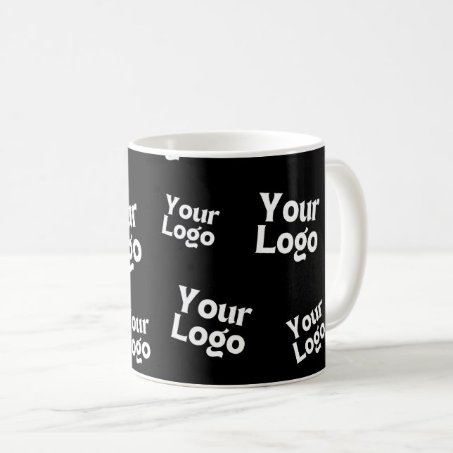 Your Design or Business Logo | Random Placement Coffee Mug (Front Right)