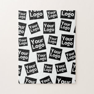 Your Design or Business Logo   Random Placement Jigsaw Puzzle