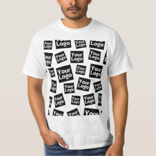 Your Design or Business Logo Random Placement T-Shirt