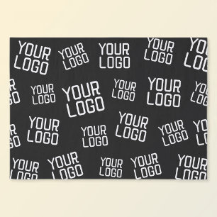 Your Design or Business Logo   Random Placement Tissue Paper