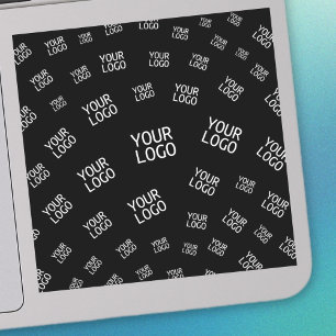 Your Design, Photo or Business Logo Randomly Tiled