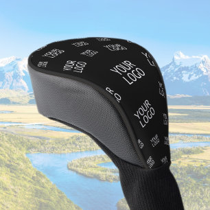 Your Design, Photo or Business Logo Randomly Tiled Golf Head Cover