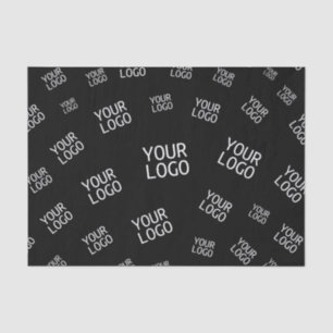 Your Design, Photo or Business Logo Randomly Tiled Tissue Paper