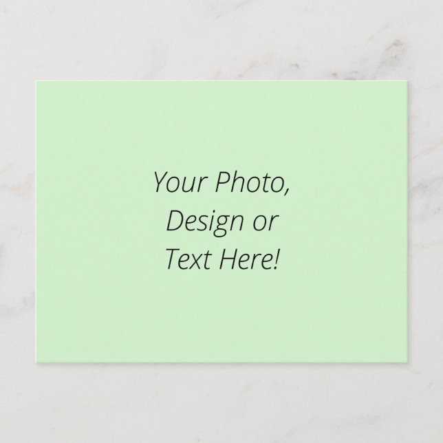 Your Design/Photo/Text Holiday Postcard (Front)