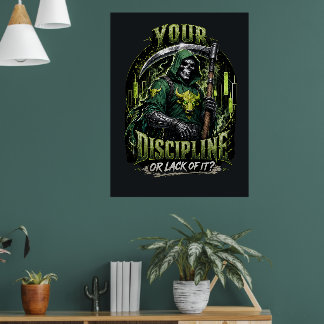 Your Discipline or Lack of It Dark Reaper  Poster