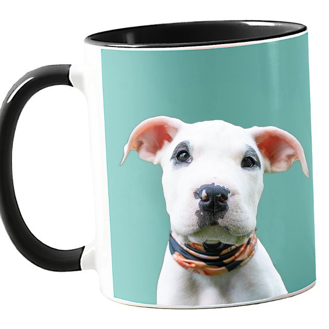 Your Dog Photo Custom Colour Cute Gift Mom Dad Mug (Creator Uploaded)