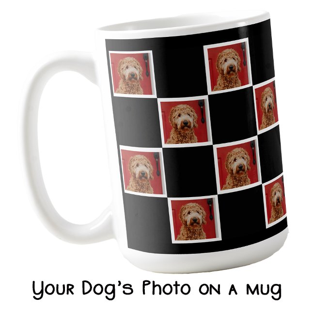 Your Dog Photo Gift for Mom Dad on a Cute Unique  Coffee Mug (Creator Uploaded)