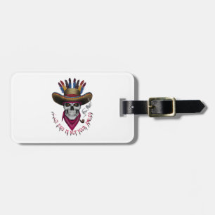 Your ego is not your amigo luggage tag