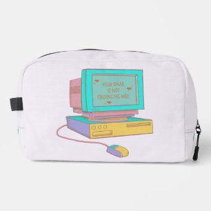 Your Email Is Not Finding Me Well Funny Retro Dopp Kit