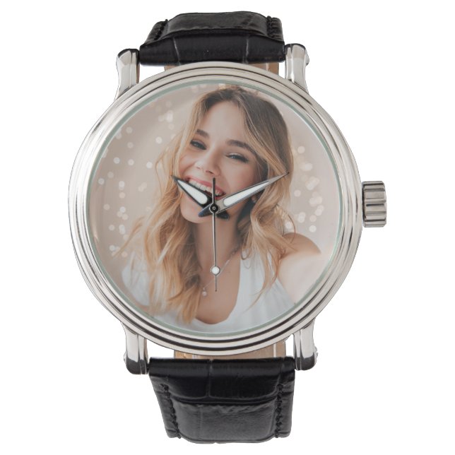 Your face on a birthday watch (Front)