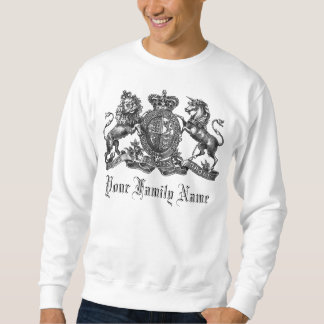 Your Family Name Customizable Crest Sweatshirt