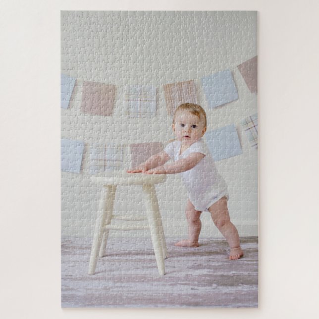 Your Family Photo, Personalize Jigsaw Puzzle (Vertical)