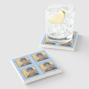 Your Family Photos Personalized Stone Coaster