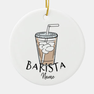 Your Favorite Barista Christmas Ornament