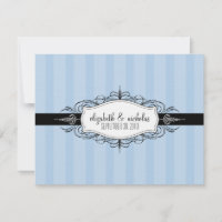 YOUR Favourite Colour: Chic Deco Wedding Invitatio