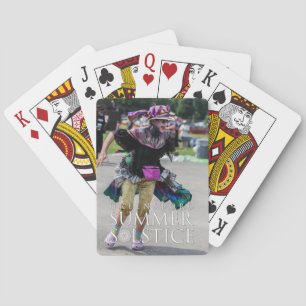 Your Favourite Festival Photo Personalizes these Playing Cards