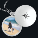 Your Favourite Photo Necklace with Custom Text<br><div class="desc">Custom Photo and Text Necklace - Your Own Design - Special - Personalized Family / Friends or Personal Necklaces / Gift - Add Your Text and Photo - Resize and move or remove and add elements / image with Customization tool. Choose / add your favourite font / text colour /...</div>