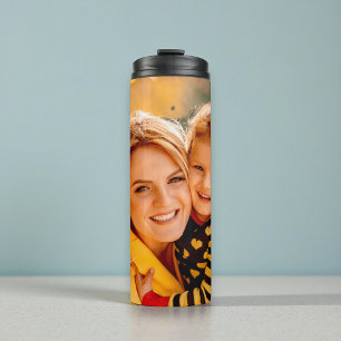 Your Favourite Photo or Logo Personalized Design Thermal Tumbler