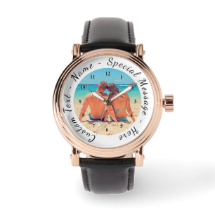 Your Favourite Photo Watch Gift with Custom Text