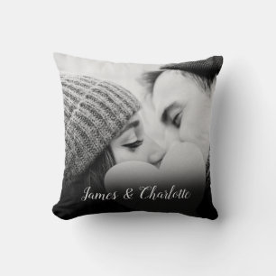Your Favourite PhotoScript Name Throw Pillow