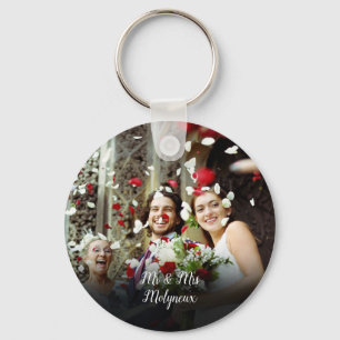 Your Favourite Wedding Photo Keychain