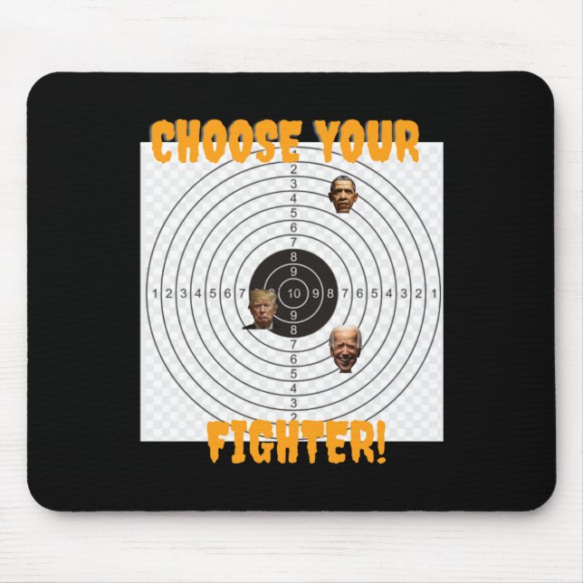 Your Fighter Trump Shot 2024  Mouse Pad (Front)