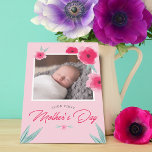 Your First Mother's Day Photo Flat Card<br><div class="desc">Personalize the message on the back or delete the text for the hand-written message.</div>