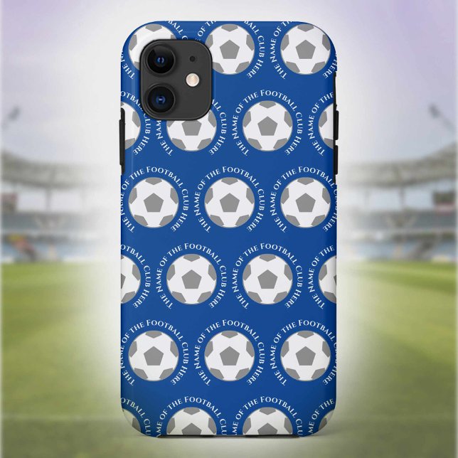 Your Football Team in Blue Case-Mate iPhone Case (Creator Uploaded)