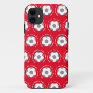 Your Football Team in Red Case-Mate iPhone Case